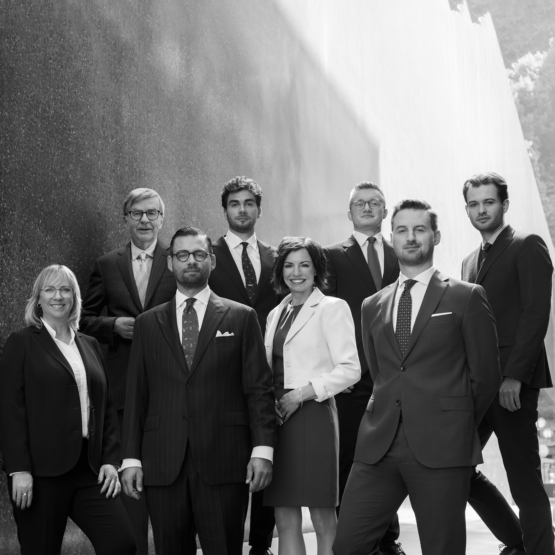 Nueber Konzett Team The n-k.legal team - they have been honoured with top ratings in renowned lawyer rankings.